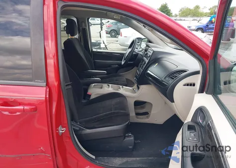 2012 Dodge Grand Caravan Sxt из США, поврежденный, VIN 2C4RDGCG8CR357644